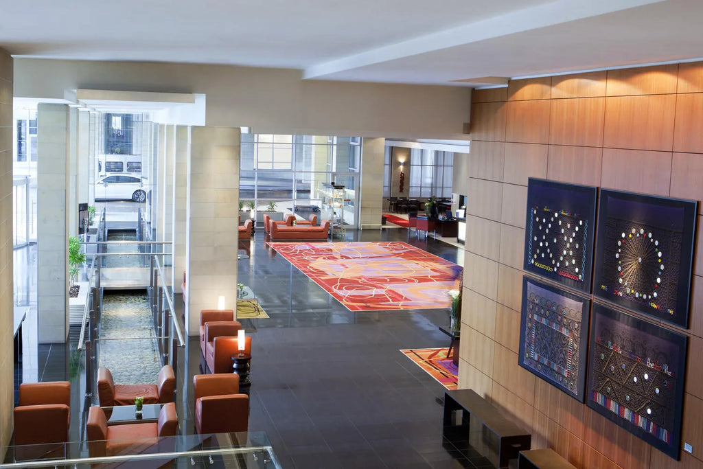 Hotel Lobby at The Westin Cape Town, Cape Town, South Africa.