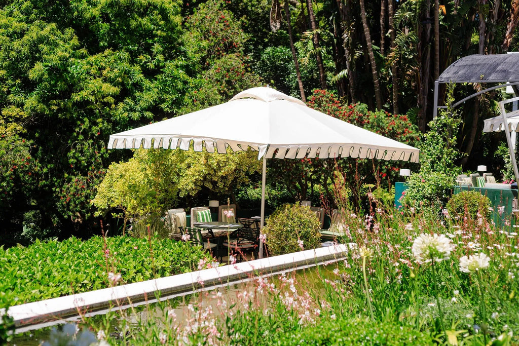Terrace/Patio at The Cellars Hohenort, Cape Town, South Africa.