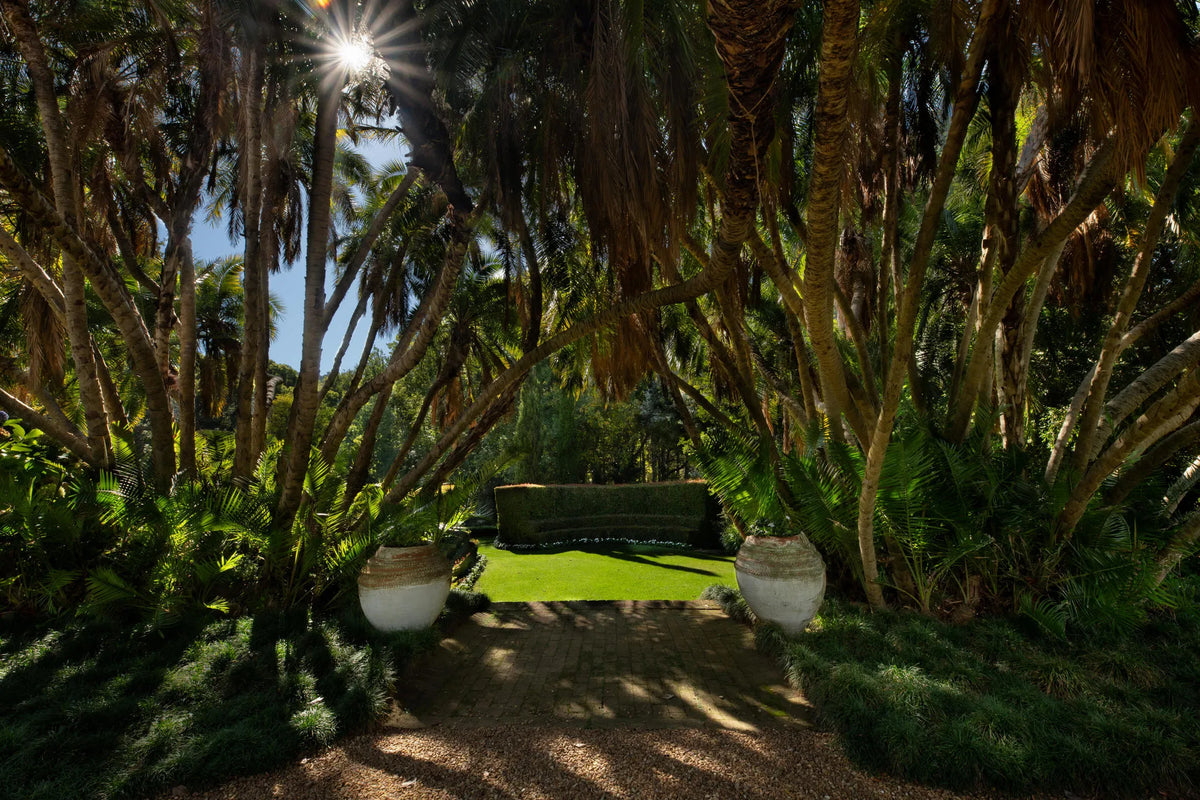 Gardens at The Cellars Hohenort, Cape Town, South Africa.