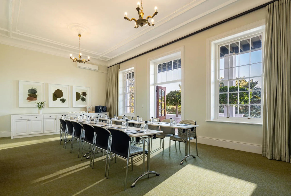 Camphor Meeting Room at The Cellars Hohenort, Cape Town, South Africa.