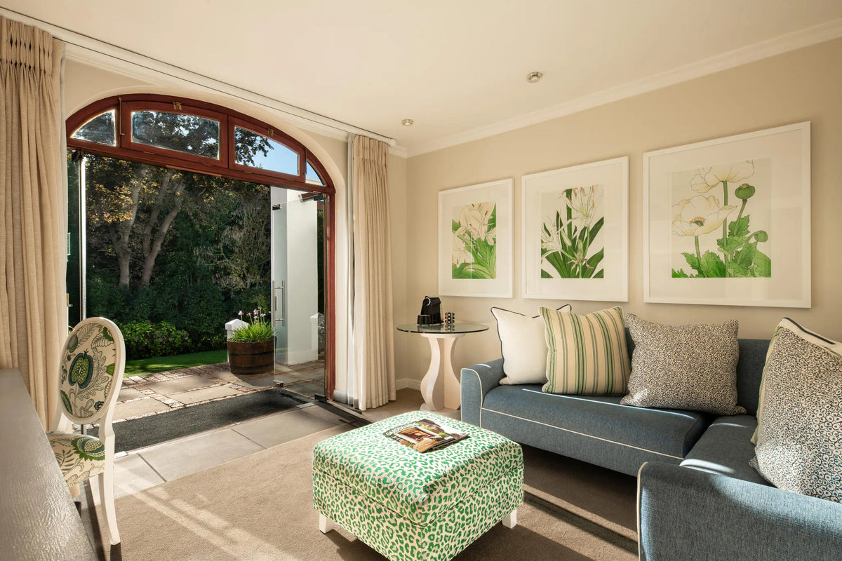 Suite at The Cellars Hohenort, Cape Town, South Africa.