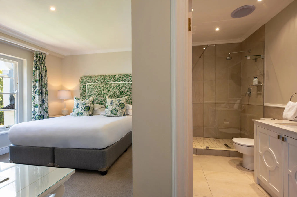 Double Room at The Cellars Hohenort, Cape Town, South Africa.