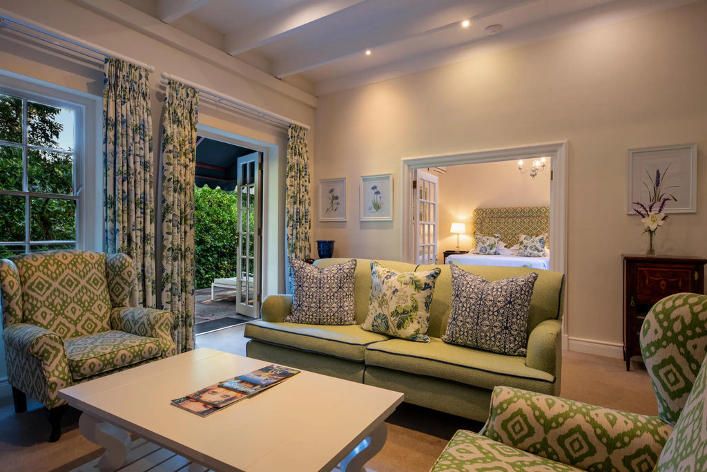 Premier Suite at The Cellars Hohenort, Cape Town, South Africa.