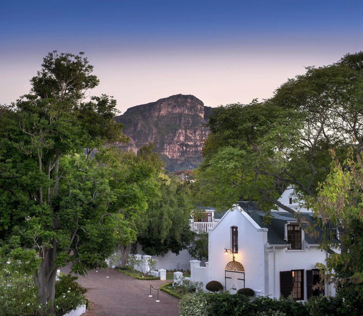 The Cellars-Hohenort Exterior at The Cellars Hohenort, Cape Town, South Africa.