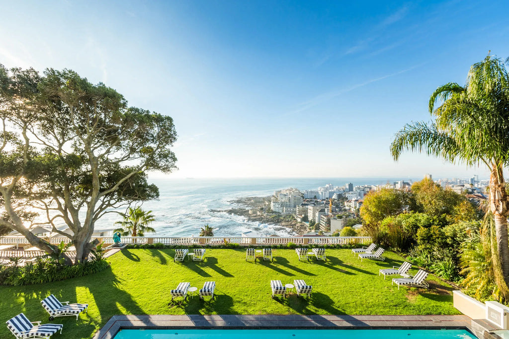 Ellerman House Room View at Ellerman House, Cape Town, South Africa.