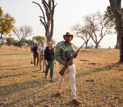 Camp Okavango Walking Safari