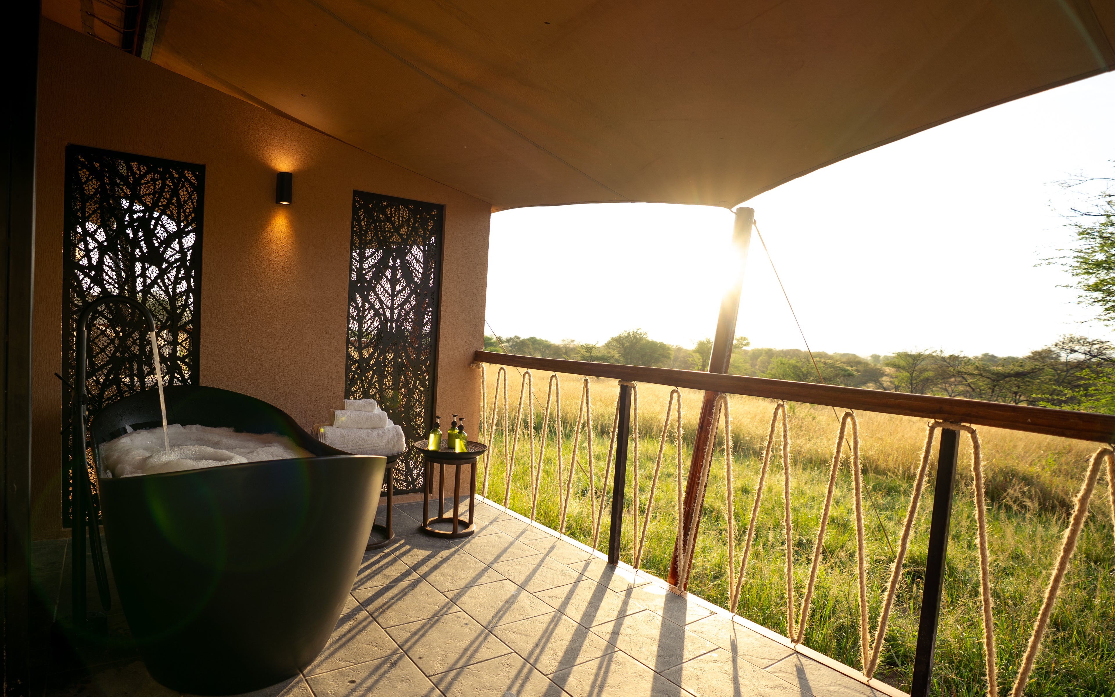 Nature Tented Suite Deck