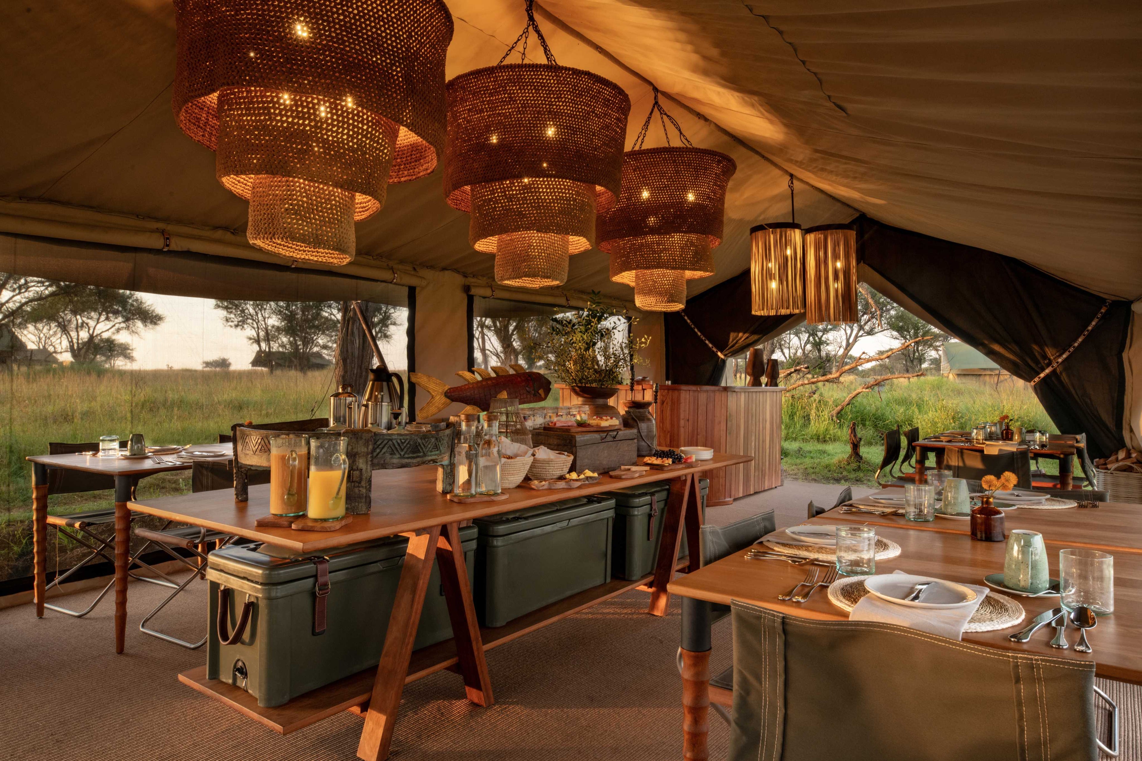 TAASA Migration Camp - Dining Tent