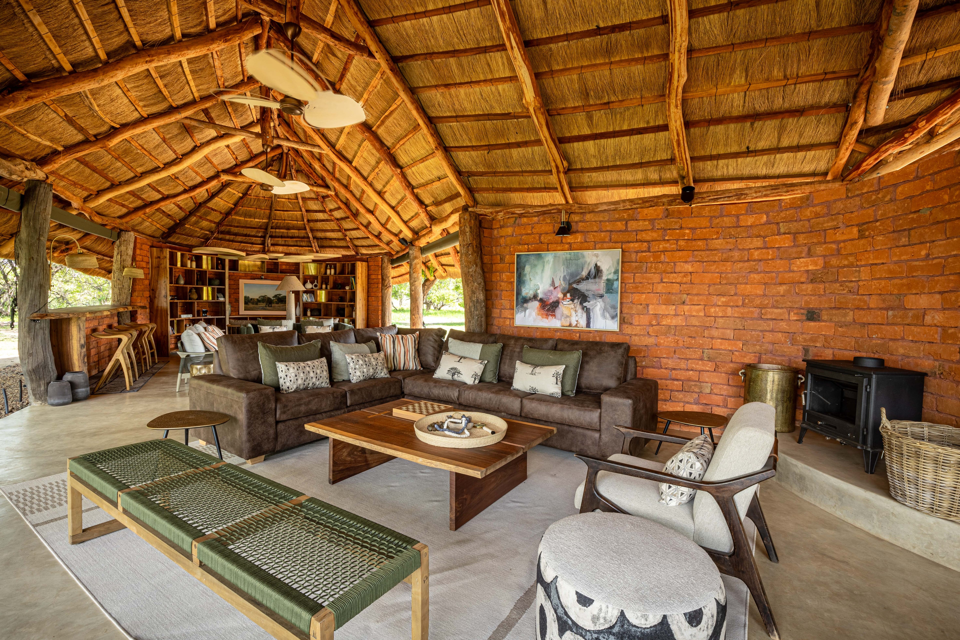 MAWIMBI Bush Camp Lounge