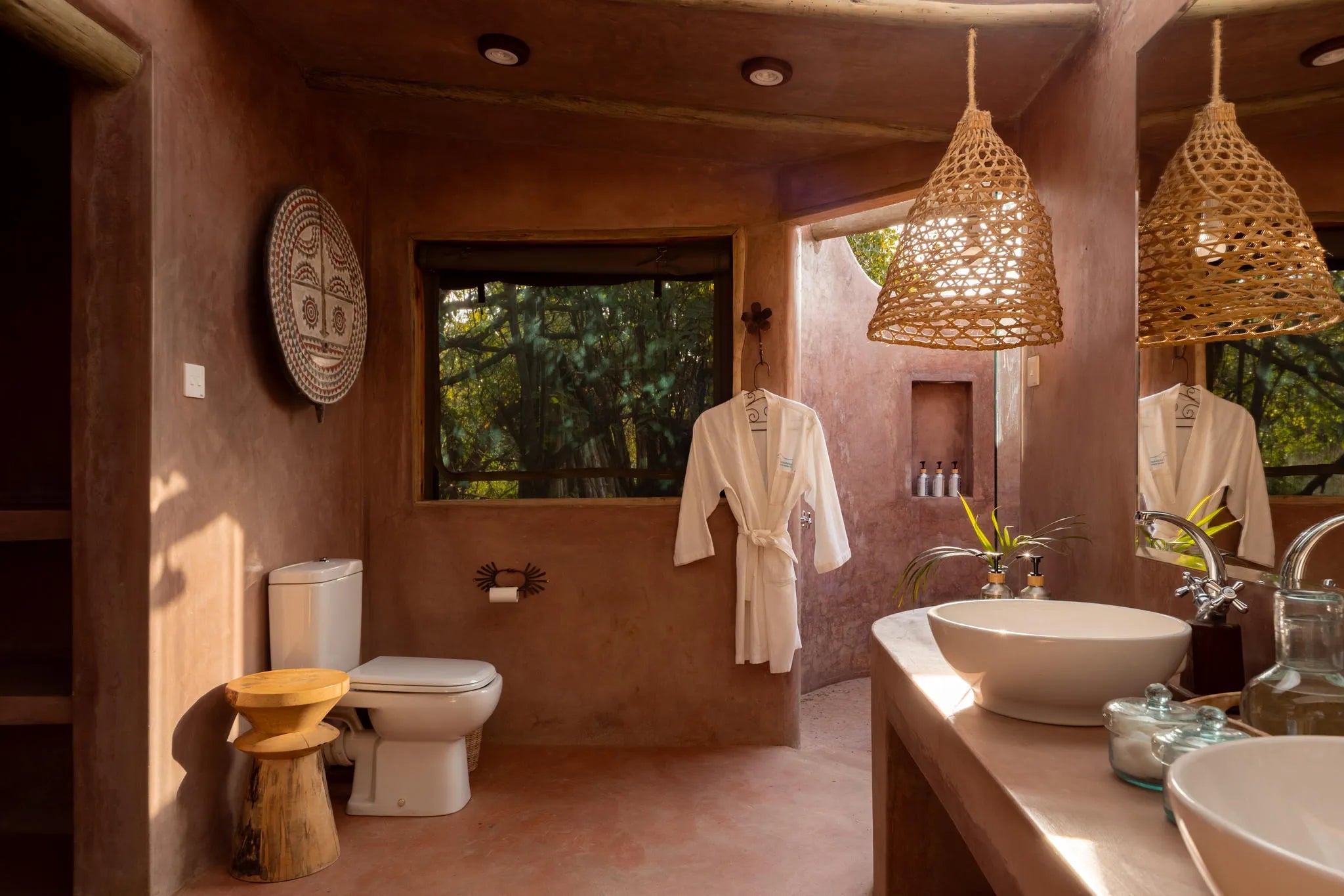 Family Tent Bathroom at Hemingways River Camp Mara, Mara North Conservancy, Kenya.