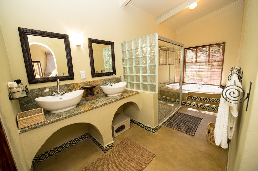 En suite bathroom