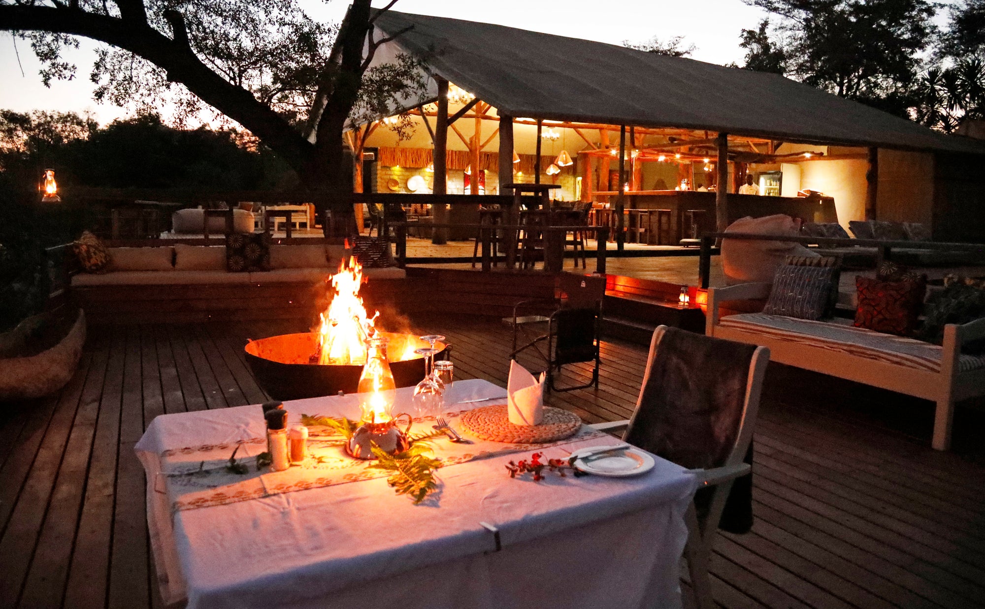 Dinner On the Deck
