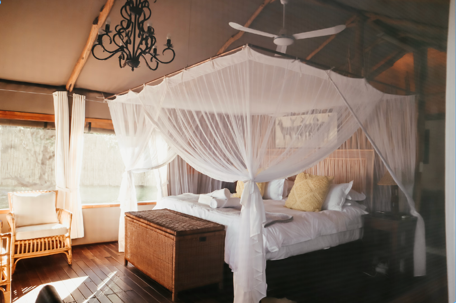 Tented Chalet