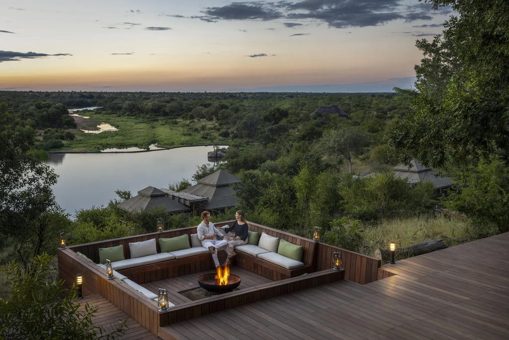 Simbavati Hilltop Lodge at Simbavati Hilltop Lodge, Timbavati Private Nature Reserve, South Africa.
