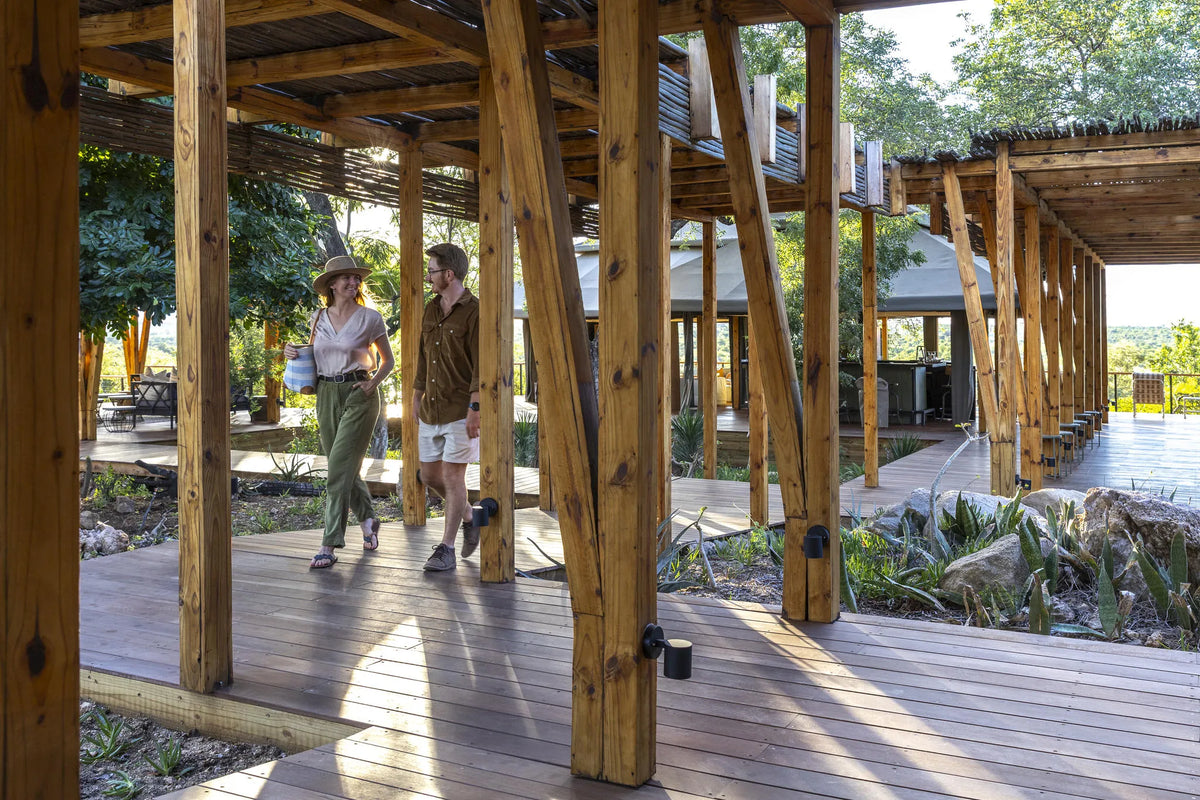 Simbavati Hilltop Lodge at Simbavati Hilltop Lodge, Timbavati Private Nature Reserve, South Africa.