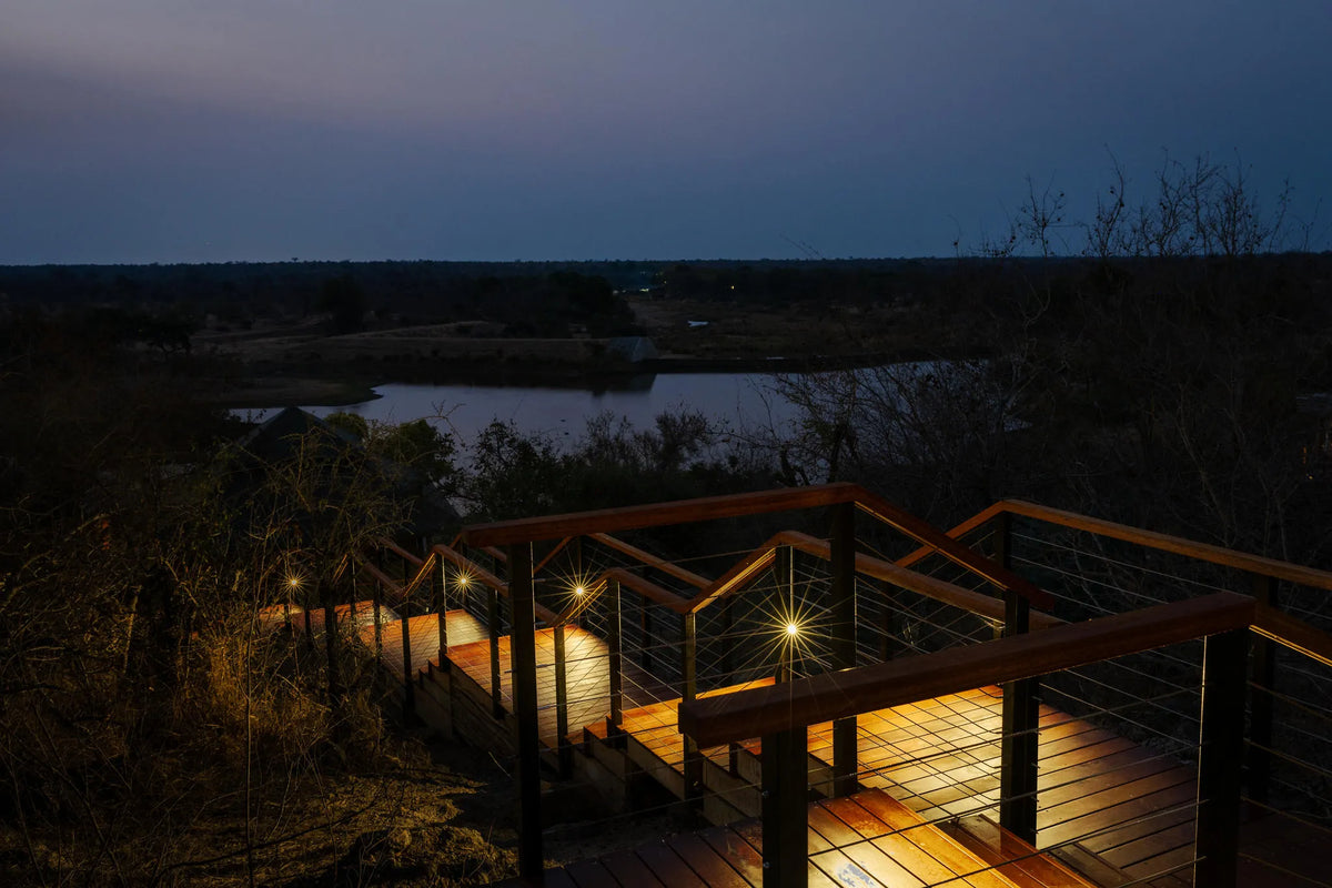 Simbavati Hilltop Lodge at Simbavati Hilltop Lodge, Timbavati Private Nature Reserve, South Africa.