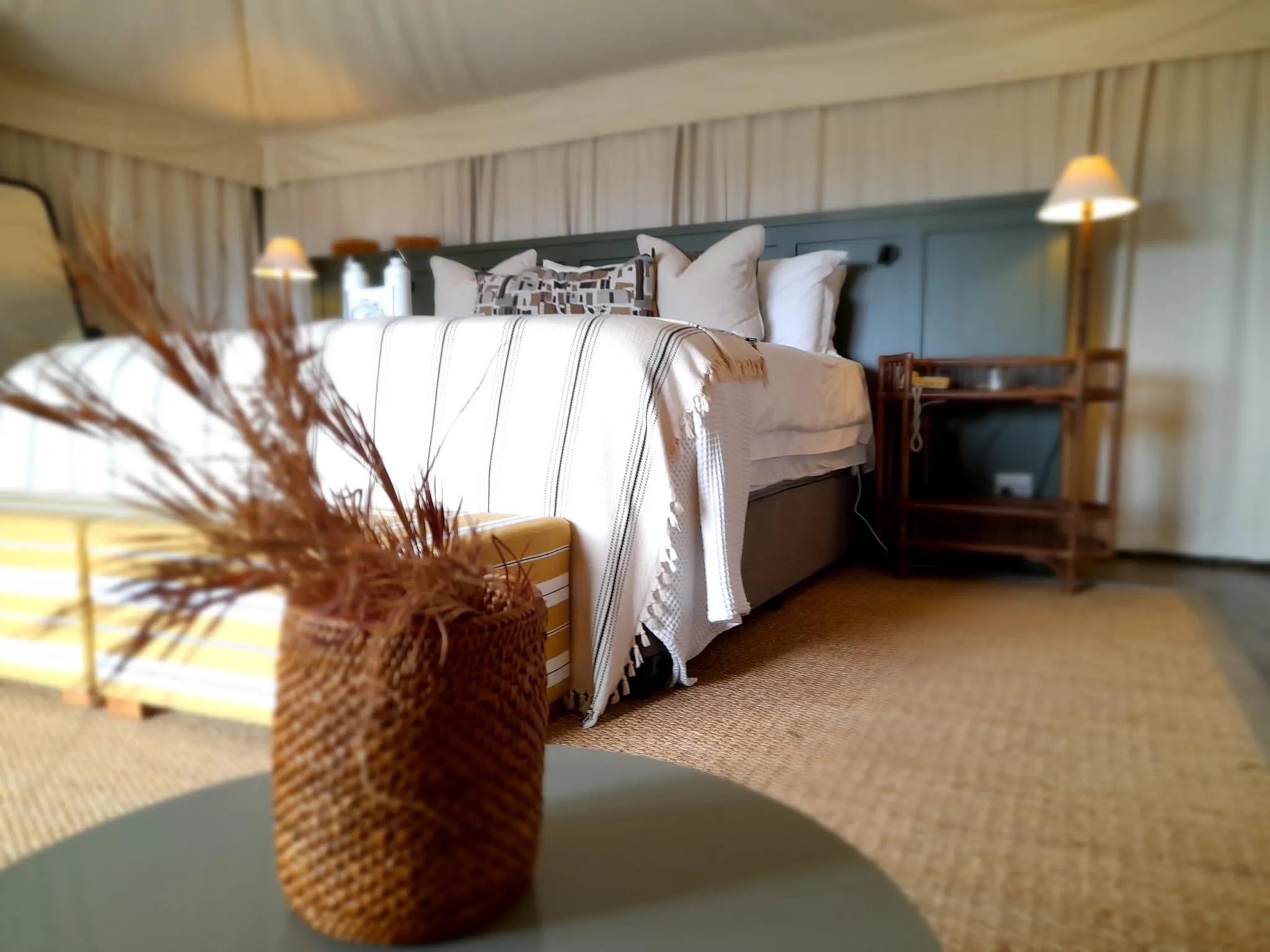 Simbavati Hilltop Lodge at Simbavati Hilltop Lodge, Timbavati Private Nature Reserve, South Africa.