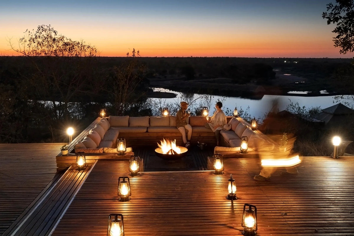 Simbavati Hilltop Lodge at Simbavati Hilltop Lodge, Timbavati Private Nature Reserve, South Africa.
