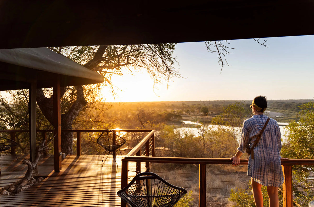 Simbavati Hilltop Lodge at Simbavati Hilltop Lodge, Timbavati Private Nature Reserve, South Africa.