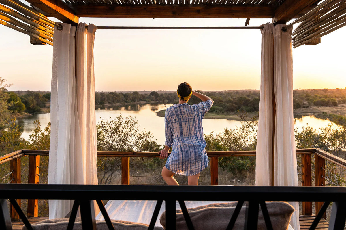 Simbavati Hilltop Lodge at Simbavati Hilltop Lodge, Timbavati Private Nature Reserve, South Africa.