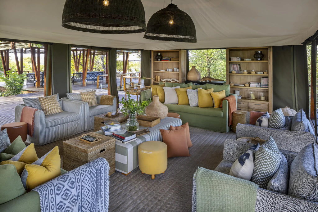 Simbavati Hilltop Lodge at Simbavati Hilltop Lodge, Timbavati Private Nature Reserve, South Africa.