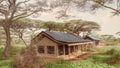 Luxury Tents from outside