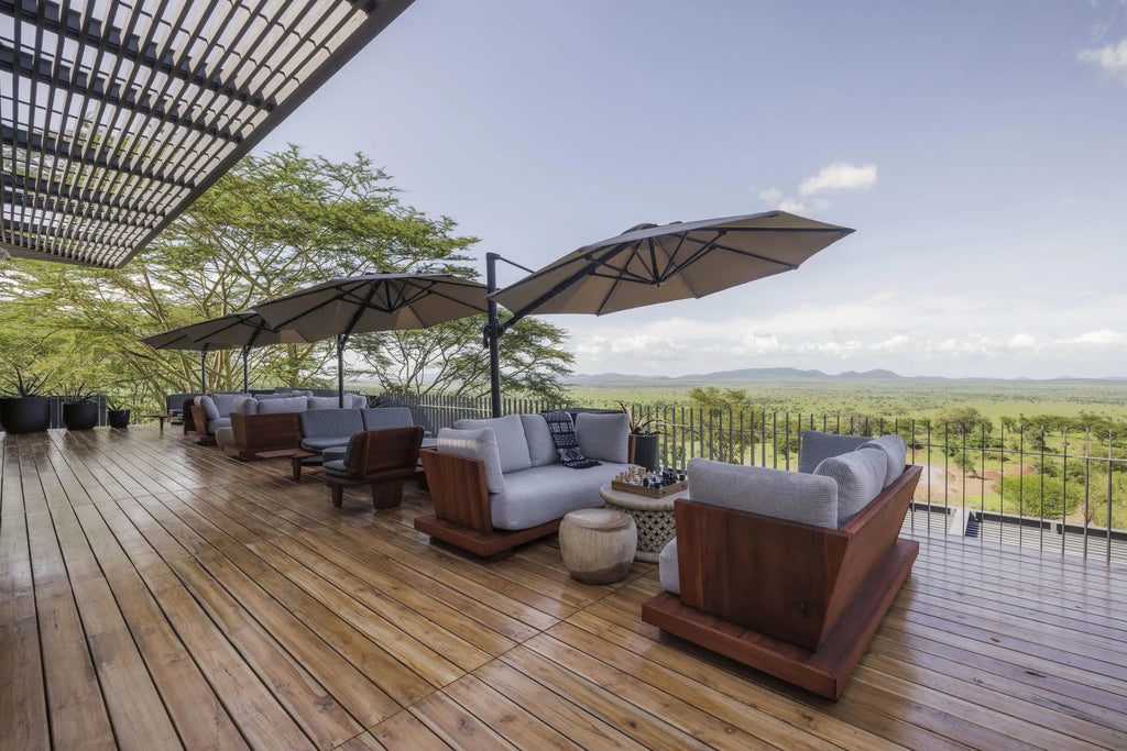 Agama Upper Deck & View at Serengeti Explorer by Elewana Collection, Seronera, Tanzania.