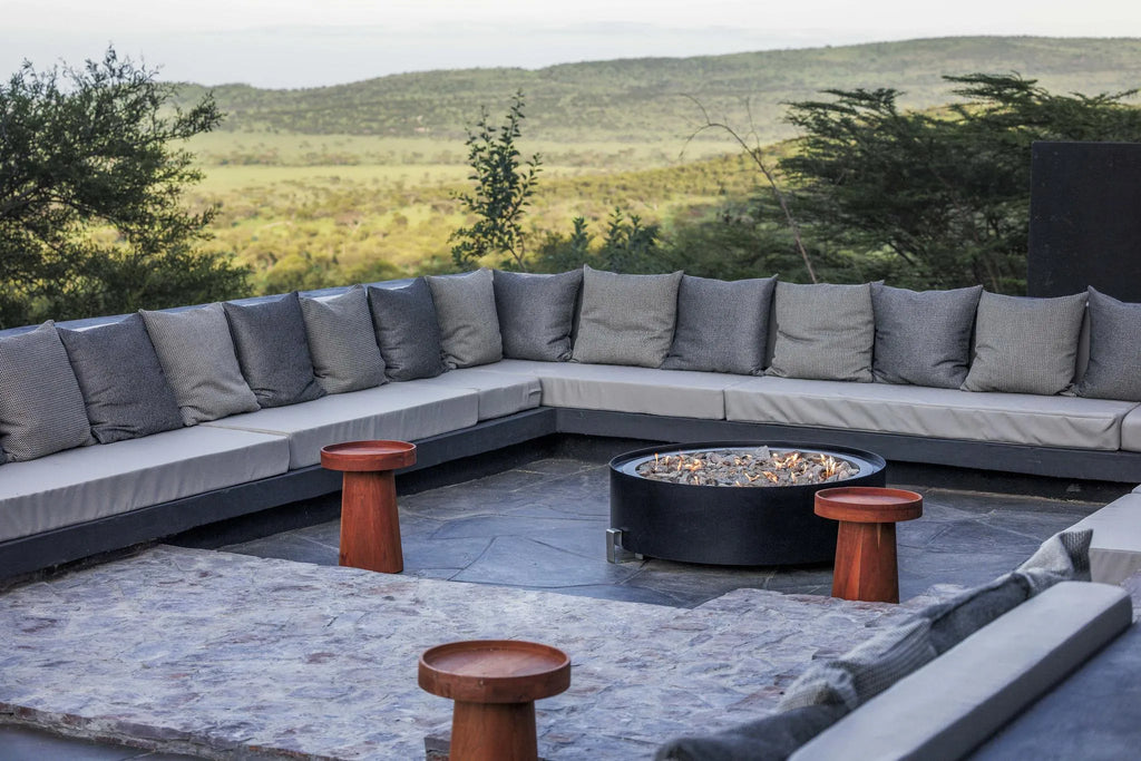 Fire Pit Medium Sunset at Serengeti Explorer by Elewana Collection, Seronera, Tanzania.