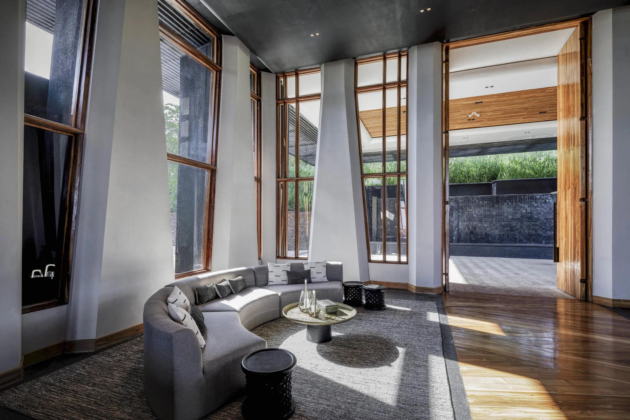 Lounge Reception Area at Serengeti Explorer by Elewana Collection, Seronera, Tanzania.