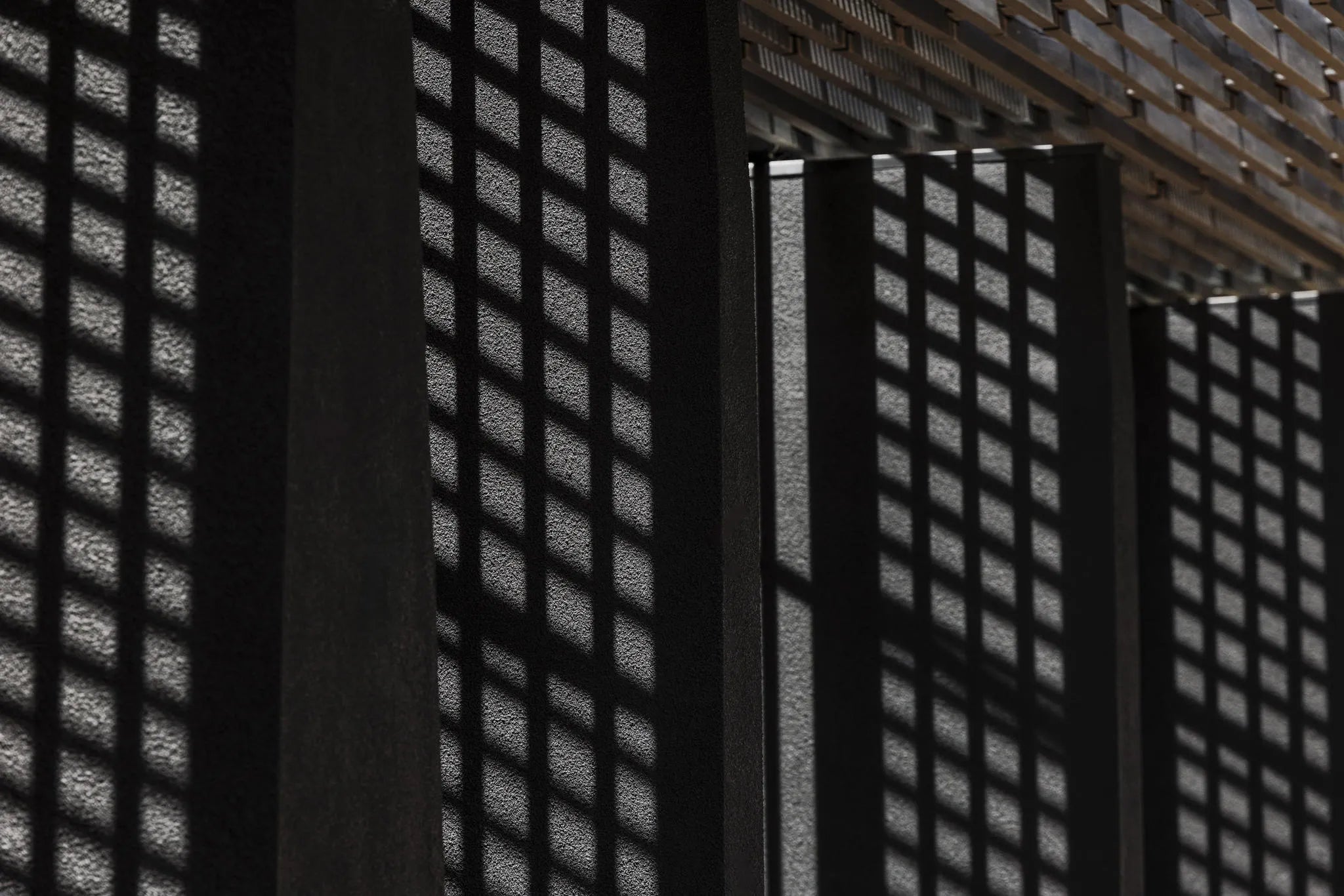 Shadows And Textures Upper Deck at Serengeti Explorer by Elewana Collection, Seronera, Tanzania.