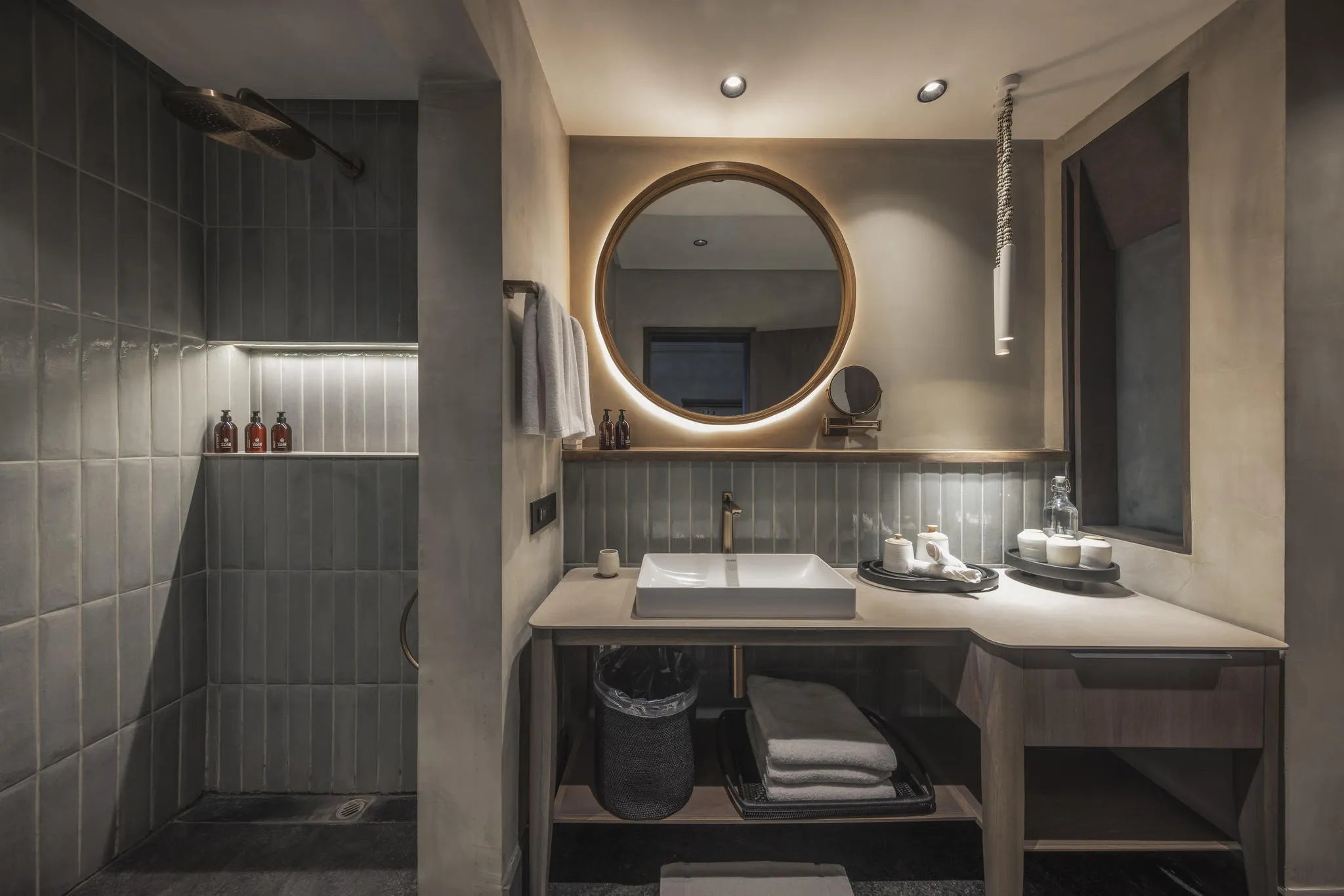 Savannah Bathroom Straight at Serengeti Explorer by Elewana Collection, Seronera, Tanzania.
