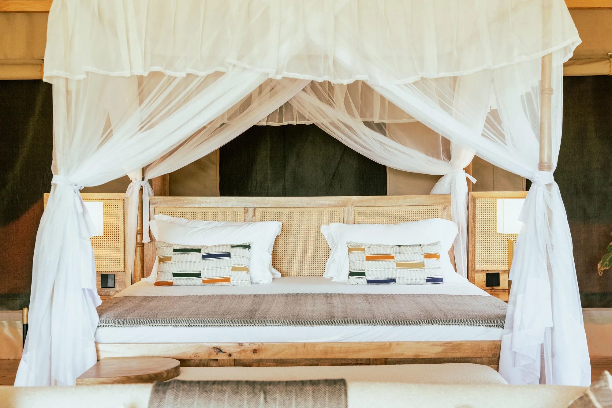 Luxury Tent at Olkupelia Mara, Masai Mara National Reserve, Kenya.