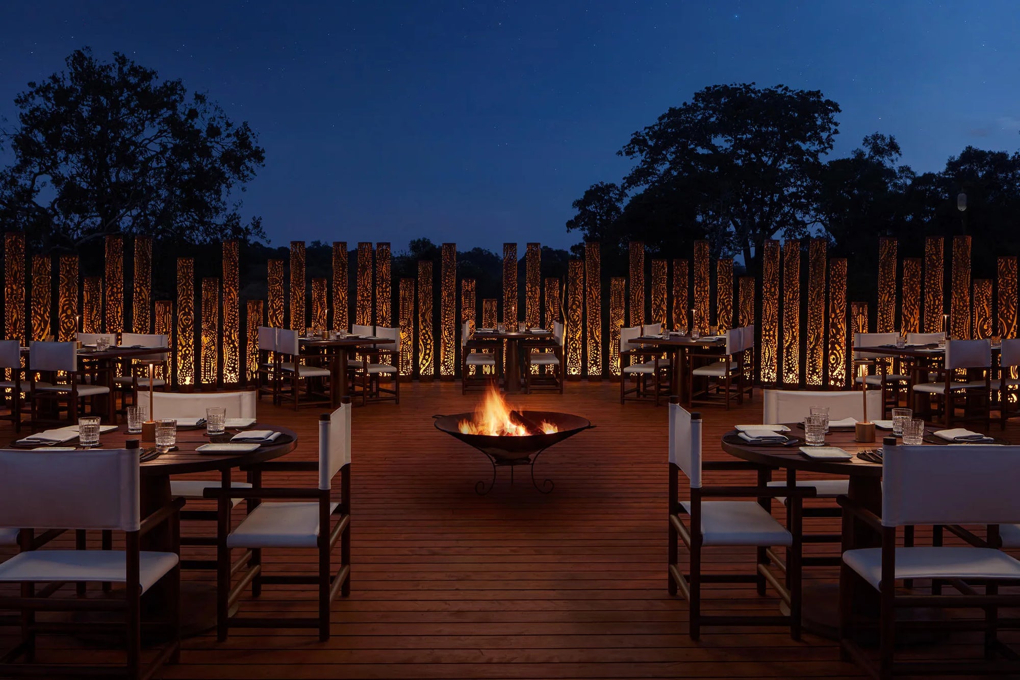 Boma at The Ritz-Carlton, Masai Mara Safari Camp, Masai Mara National Reserve, Kenya.