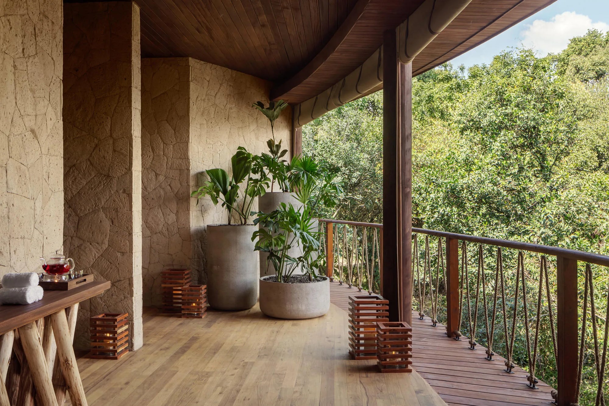 Whispering Tree Spa at The Ritz-Carlton, Masai Mara Safari Camp, Masai Mara National Reserve, Kenya.