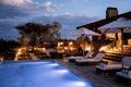 Swimmingpool at Waldeck Namibia, Khomas Hochland, Namibia.