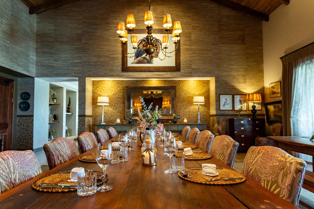 Main Lodge at Waldeck Namibia, Khomas Hochland, Namibia.
