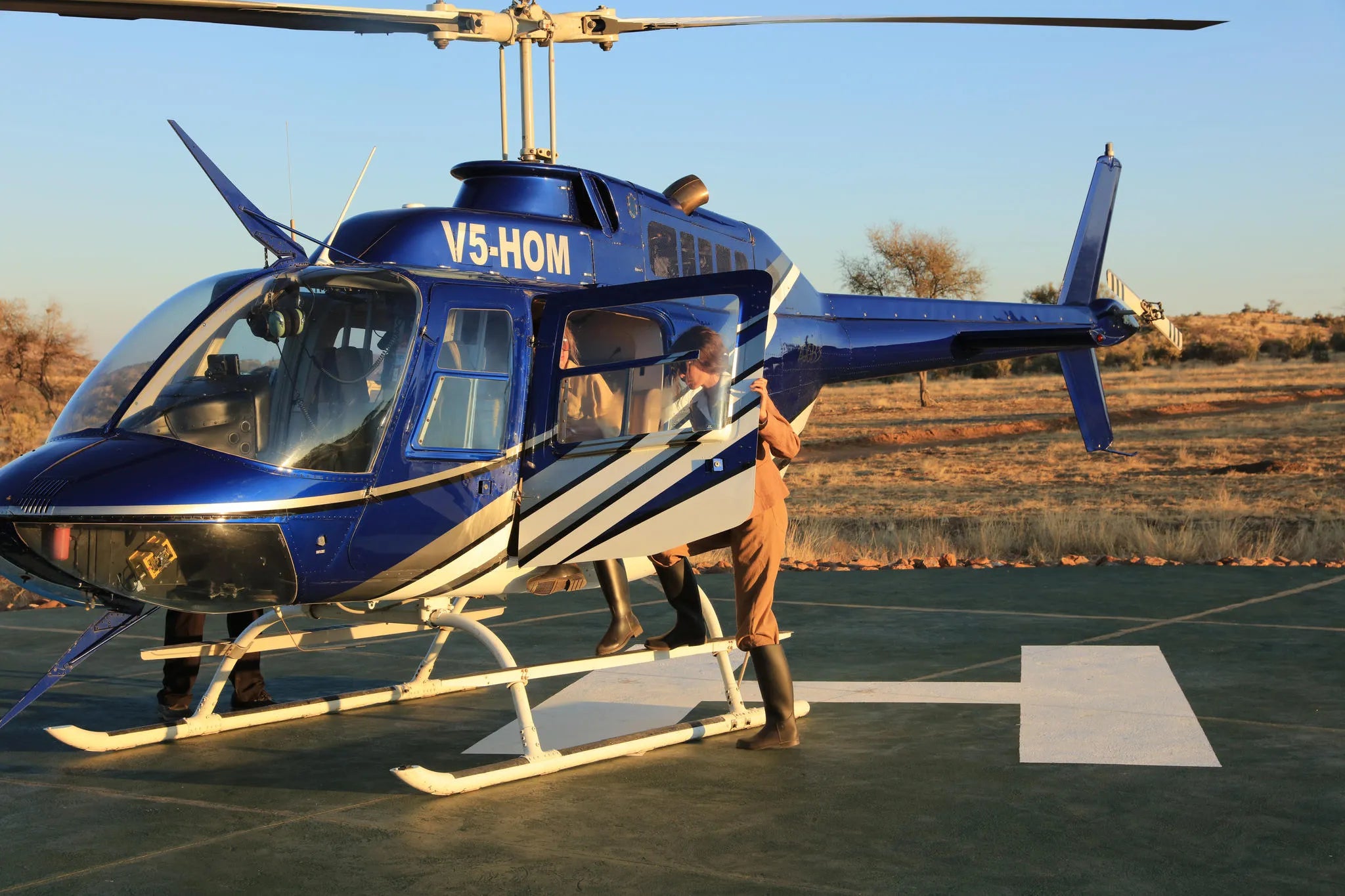 Activities - Helicopter Scenic Flight at Waldeck Namibia, Khomas Hochland, Namibia.