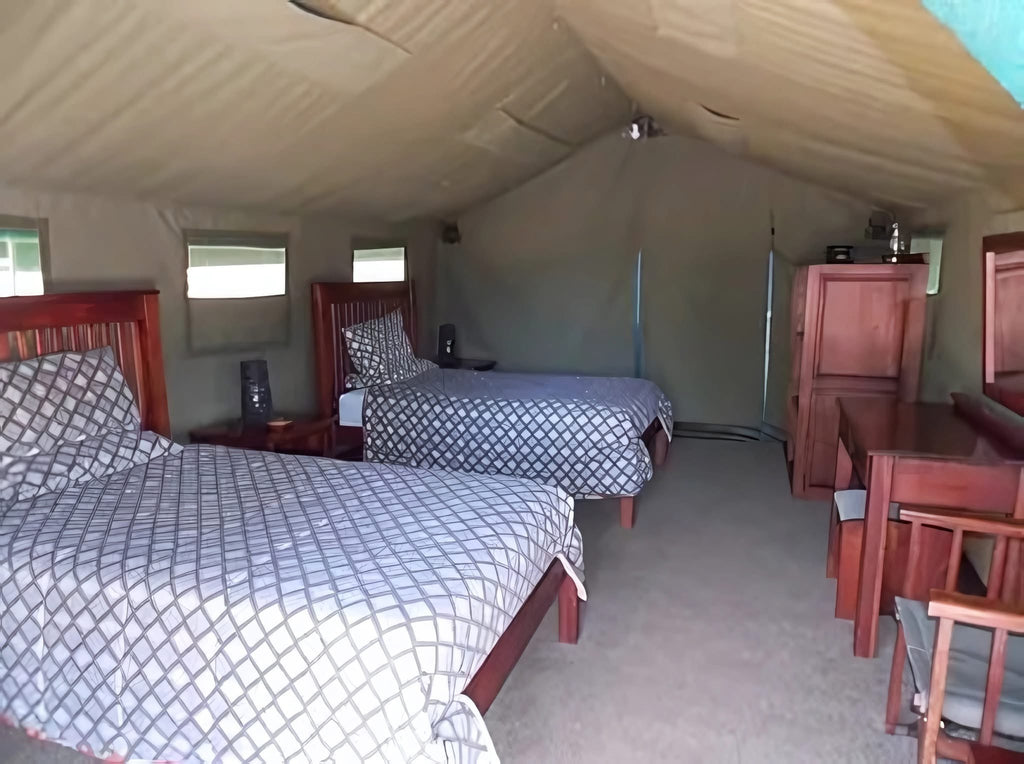 Interior of Twin Tent