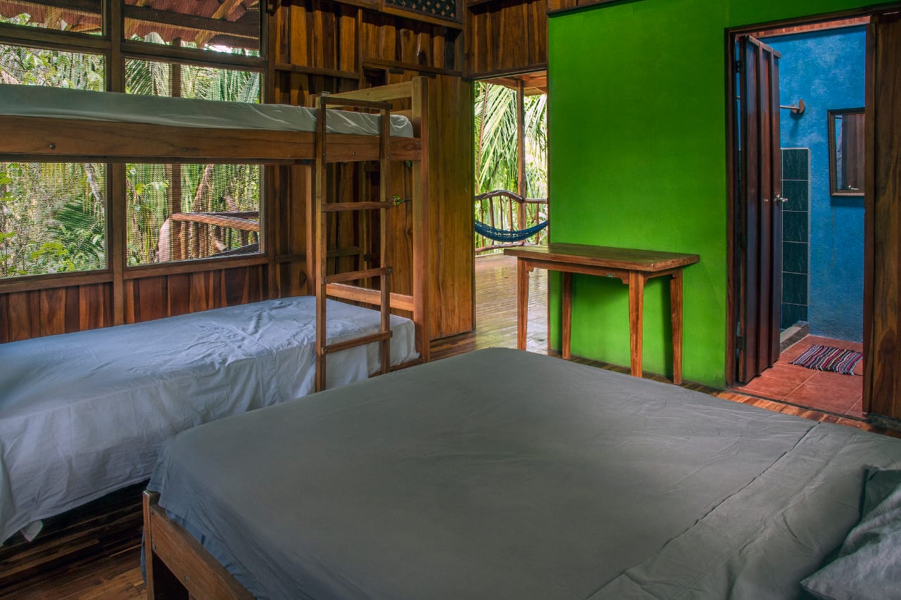 Rooms: Toledo, Rana, Nutria, Pava, Ron Ron and Ceiba.