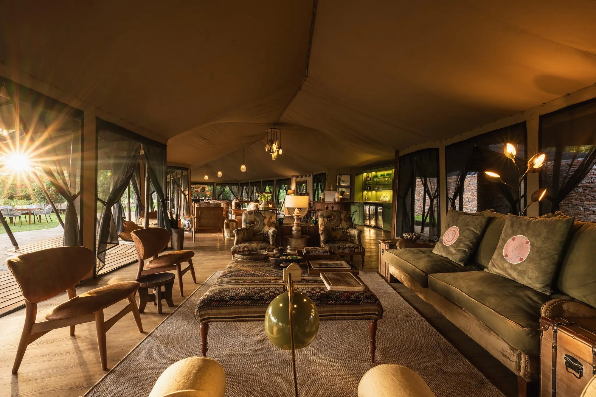Wilderness Mara at Wilderness Mara, Masai Mara National Reserve, Kenya.