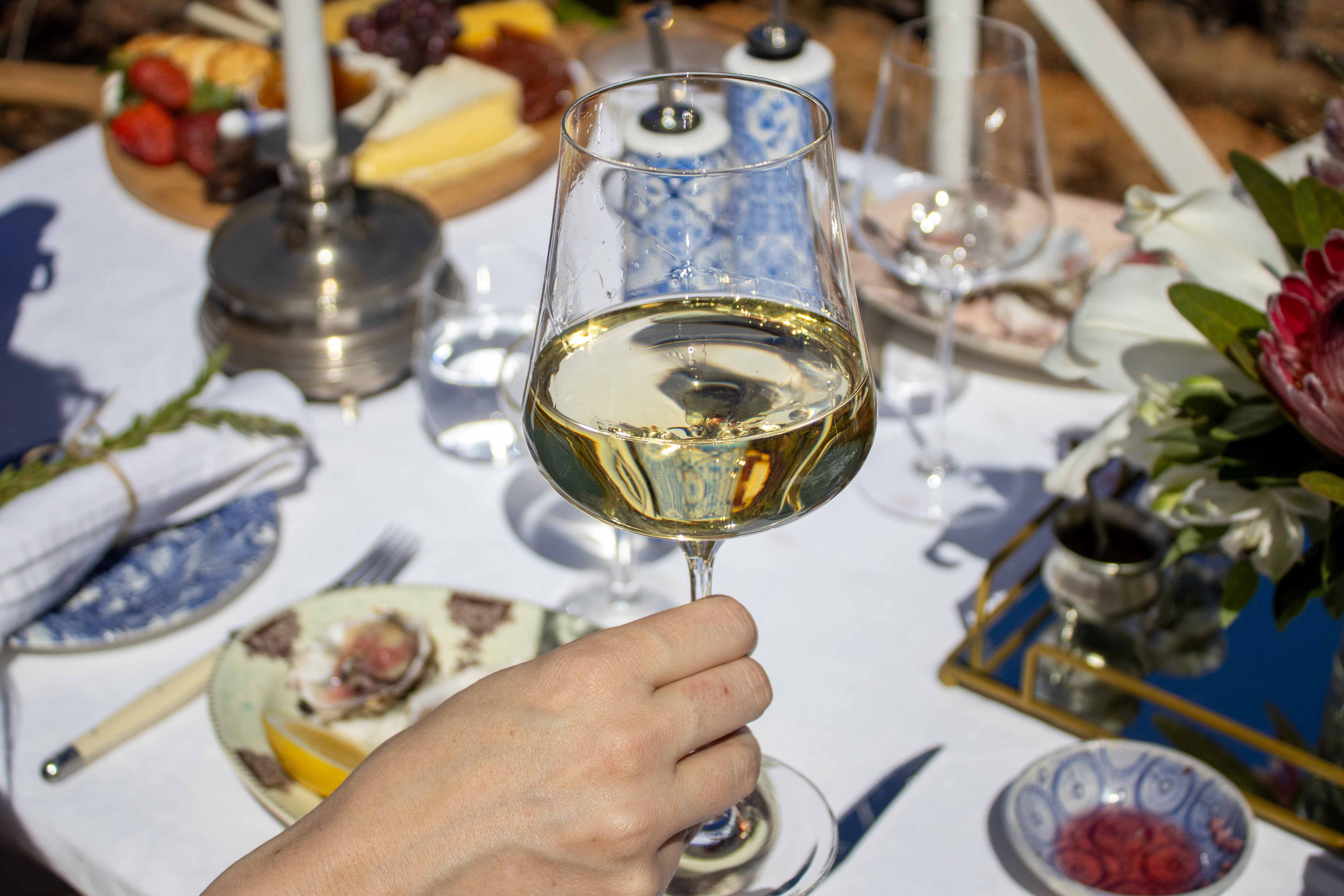 Wine and Oyster Pairing