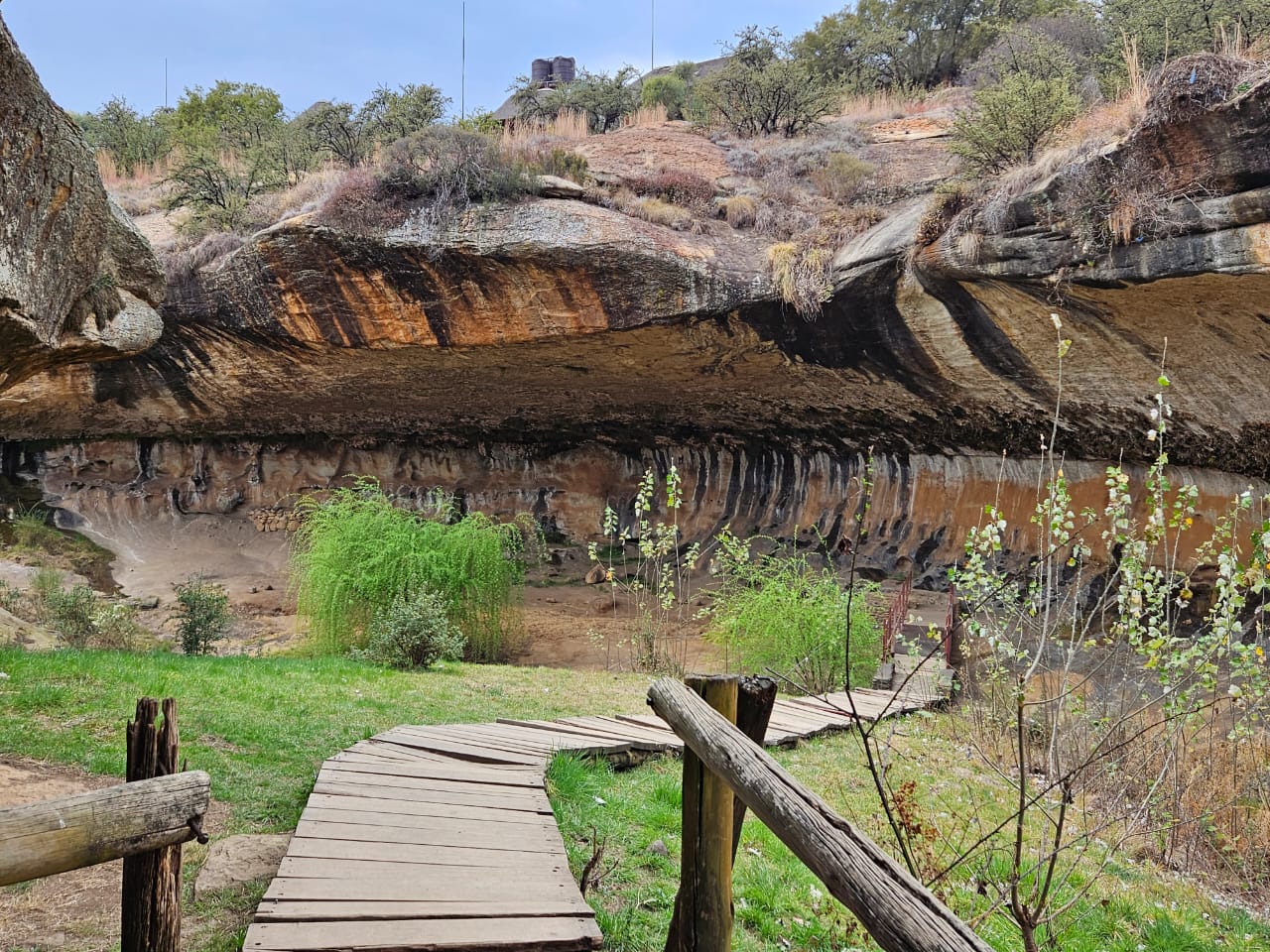 Liphofung Caves with Bushman Paintings