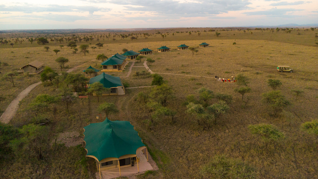 Camp arial view