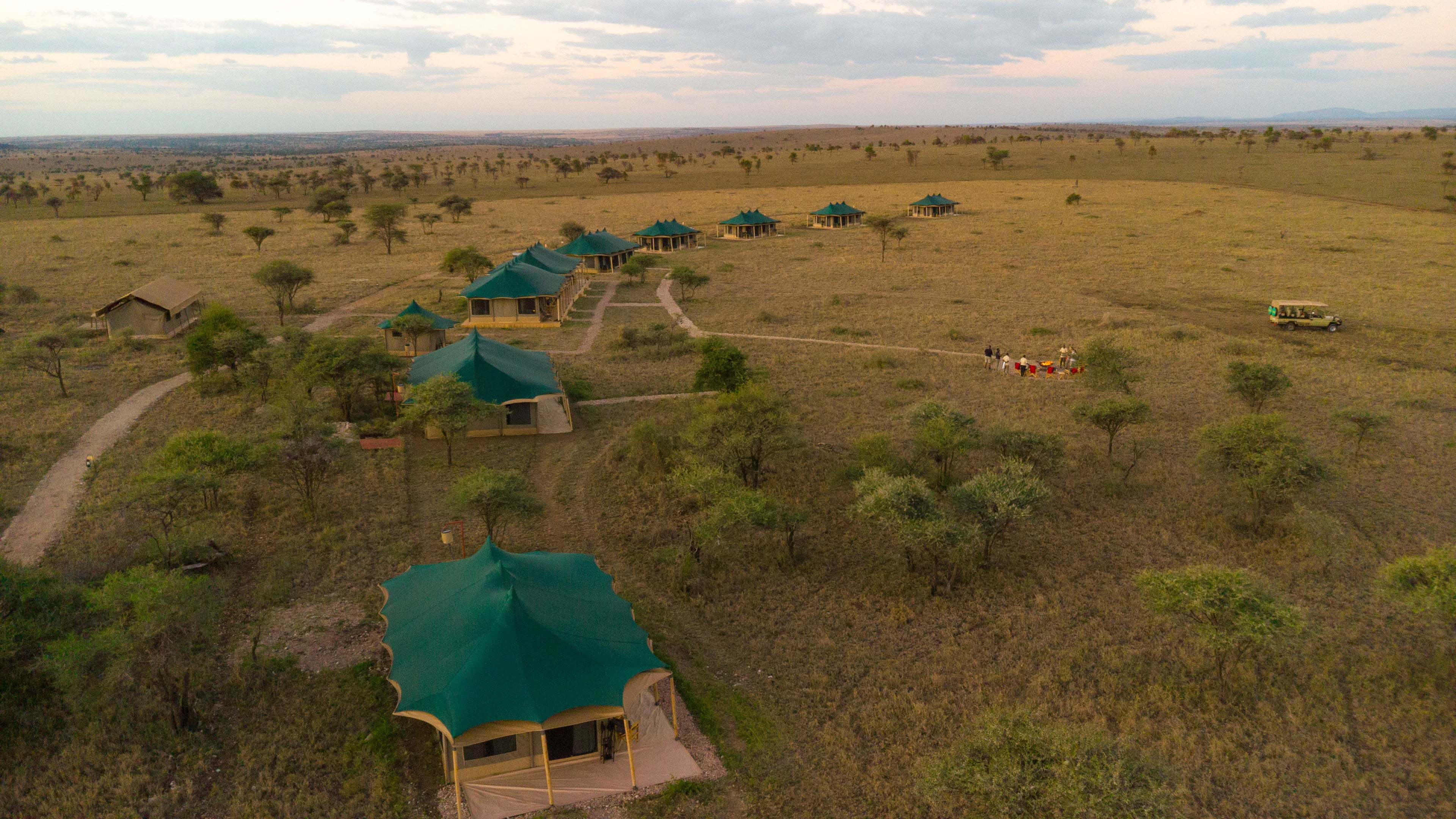 Camp arial view