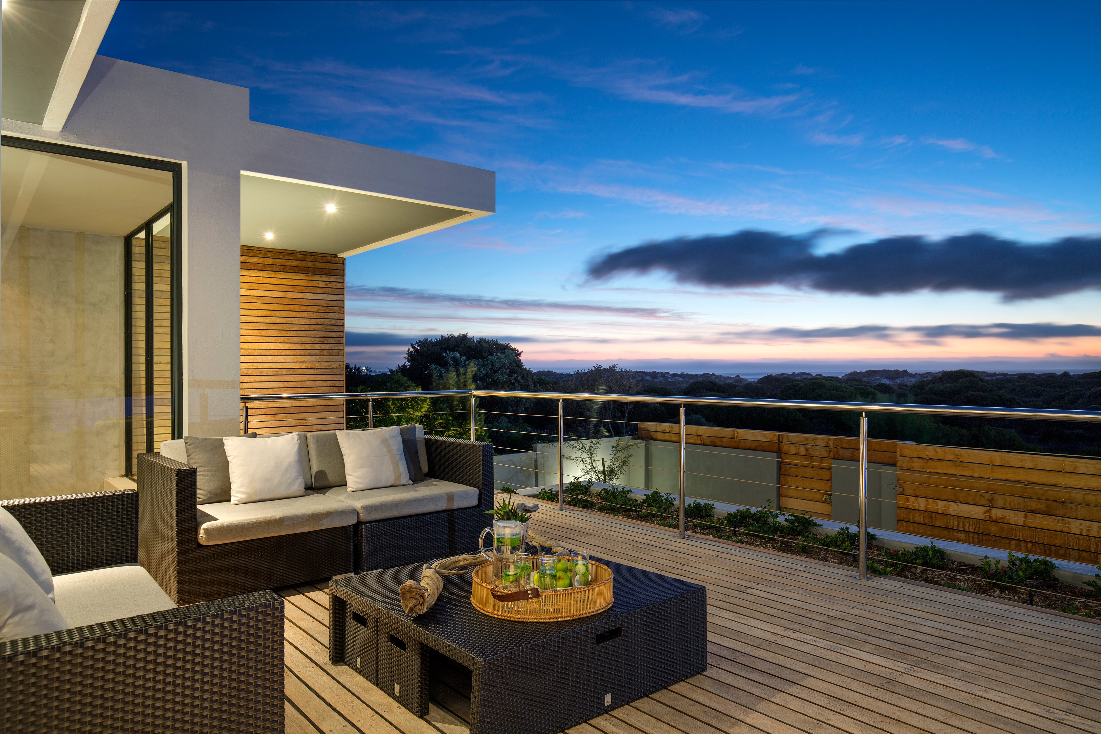 Deck area
