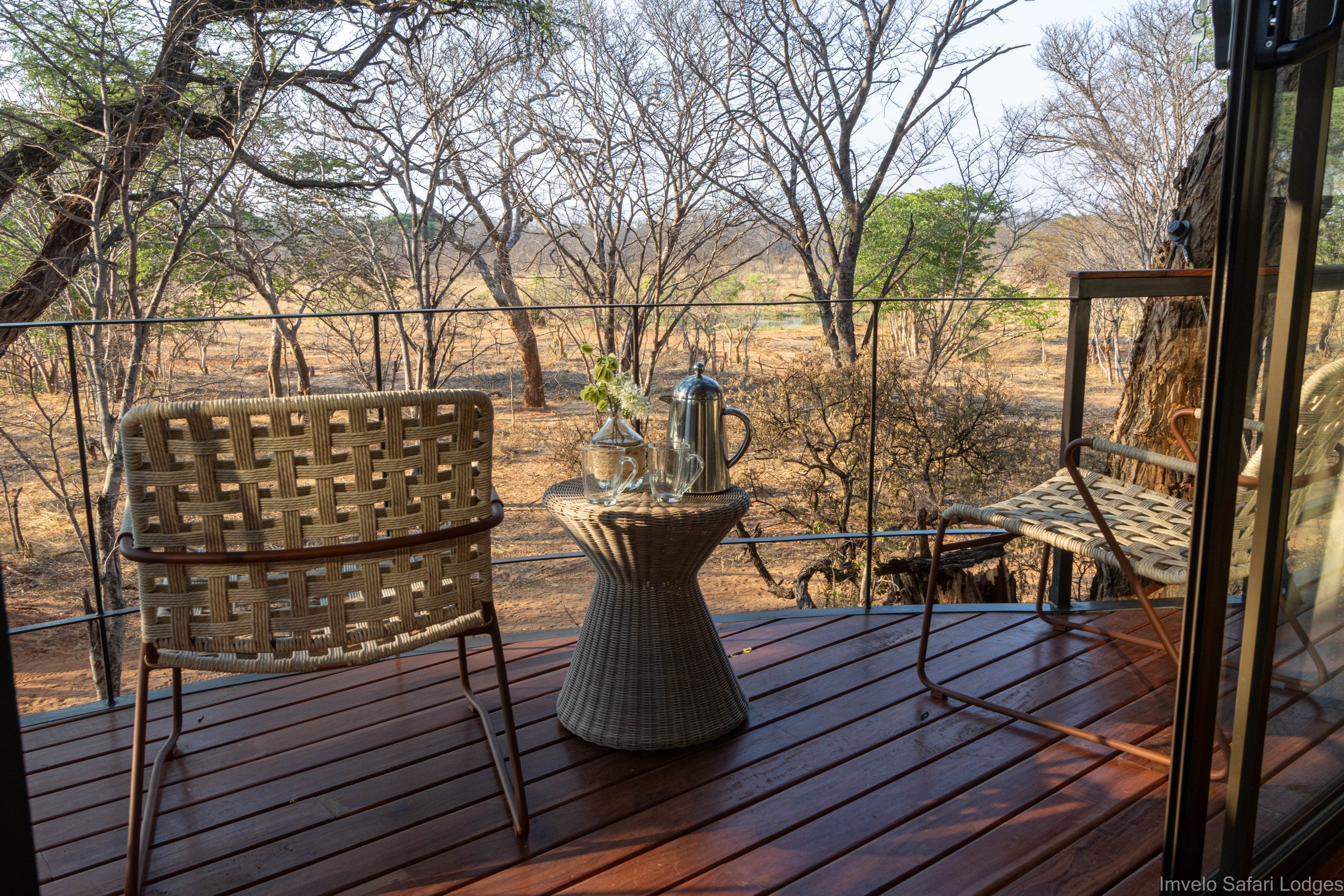 Treehouse Crombec - view from deck