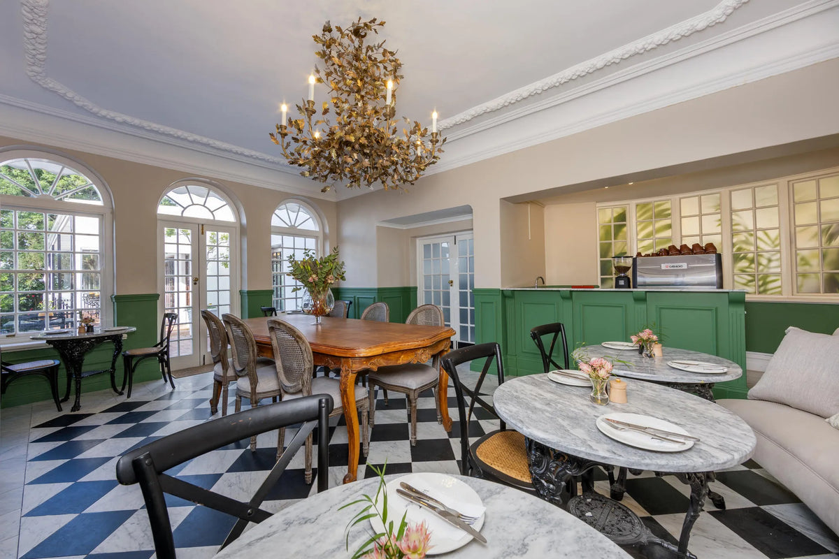 Koffiehuis at The Claremont Boutique Hotel, Cape Town, South Africa.