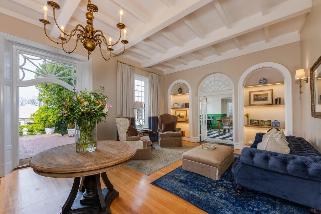 Lounge at The Claremont Boutique Hotel, Cape Town, South Africa.