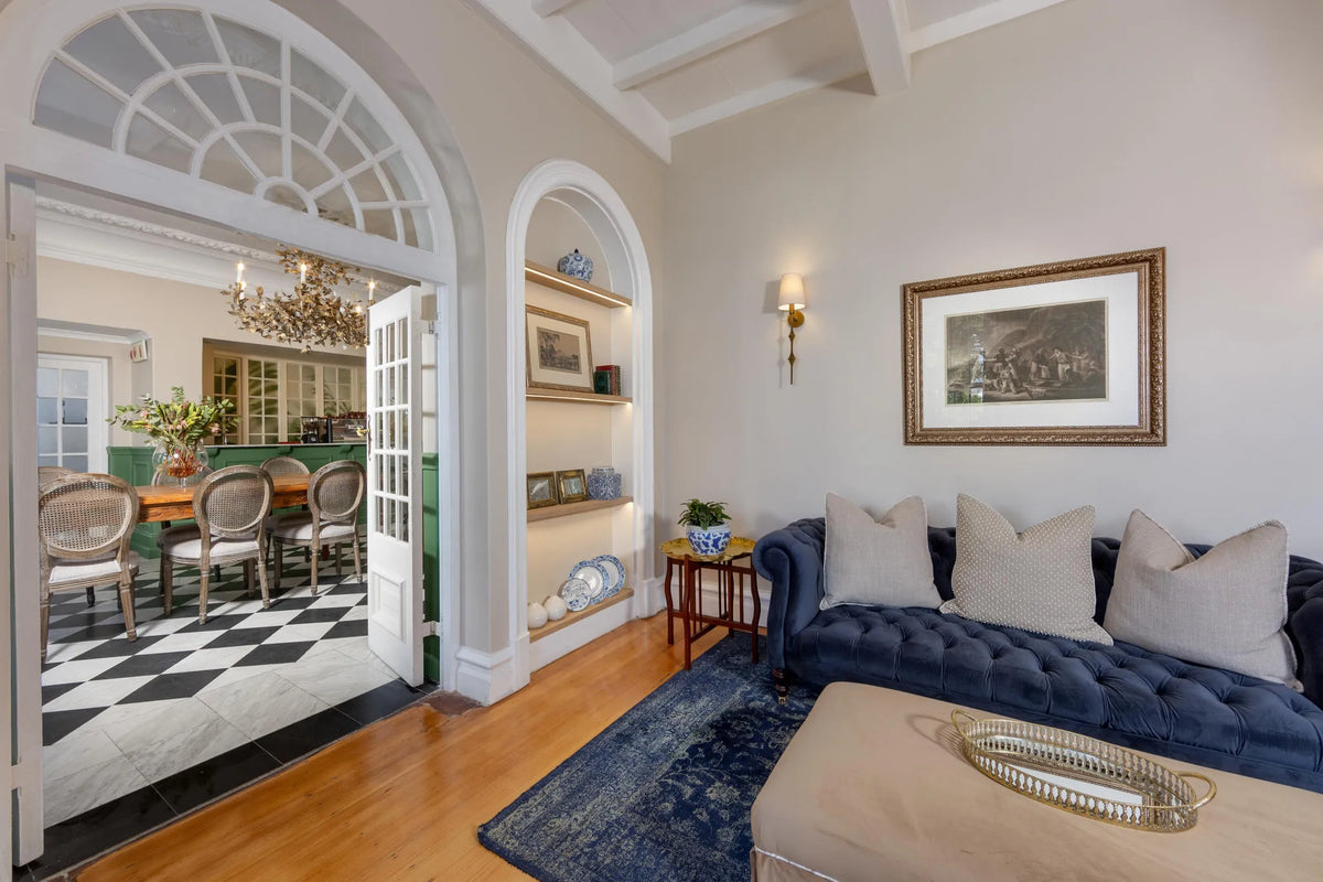 Lounge at The Claremont Boutique Hotel, Cape Town, South Africa.