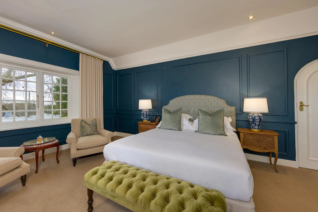 Deluxe Room at The Claremont Boutique Hotel, Cape Town, South Africa.